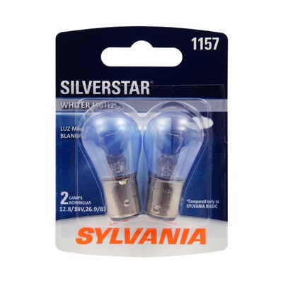SYLVANIA 1157 SilverStar Mini Bulb, 2 Pack